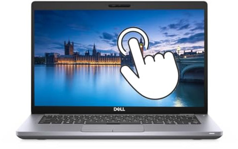Dell Latitude 5410 Ordinateur portable professionnel à écran tactile 14 FHD Intel Core i5-10210U, 32 Go de RAM, SSD 512 Go, Windows 11 Pro (reconditionné)