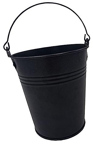 Abaodam Secchio per Grasso da Griglia e Secchio Gocce per Barbecue Manici, Raccolta Olio per Cucina e Barbecue All'aperto, Multiuso Resistente per Uso Domestico e Outdoor