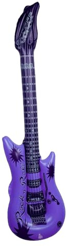 Globo de Guitarra, Guitarra Inflable para niños - Guitarra de Aire Inflable | Guitarra de Juguete para Fiestas, Blow Rock, Decoraciones para Fiestas, Accesorios de fotografía para fi