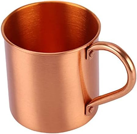 Sports Straight Cup Handle Cup Pure Copper Mug