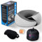 COMFY Leave Coussin de Voyage 360° (Avion, Voiture) Mémoire de Forme Cou - Oreiller Ergonomique, Détente, Relaxation, Oreiller de Voyage cervicale + Masque, Bouchons d'oreilles, Sac de Transport