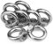 8 dadi ad anello M10, portata 260 kg, in acciaio inox 304, lucidato, dado con occhiello