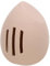 1 PCS Makeup Sponge Holder - Beauty Blender Case - Shatterproof Eco-Friendly Silicone Beauty Make Up Blender Case for Travel - Breathable - Khaki