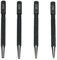 4pcs Portable Centre Punch Set - Nail Punch, Automatic Punch Set with Hardened Steel - Non-Slip Grip - for Drilling and Marking Metal, Wood, Plastic, Glass and More