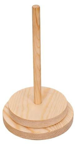 Avvolgitore di filato in legno - Ausilio manuale per l'avvolgimento del filato all'uncinetto per gomitoli puliti, Organizzatore di filat per artigianato | per lavoro a maglia, uncinetto, pr
