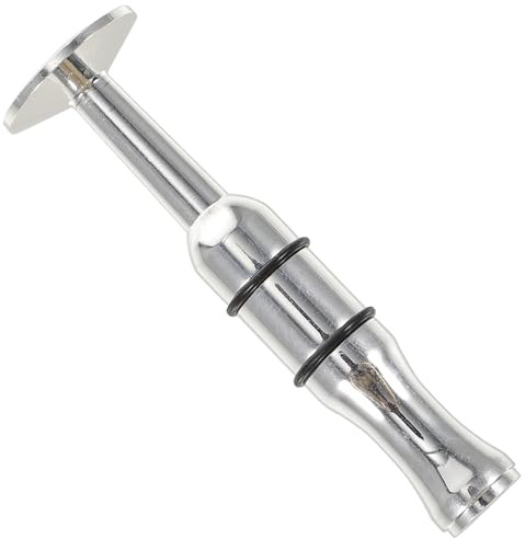 UKCOCO Ejercitador de Boca para Instrumento de Latón Ligero Color Plata, Accesorio Portátil para Fortalecer Músculos y Aprender Forma de Boquilla, Adecuado para Profesores
