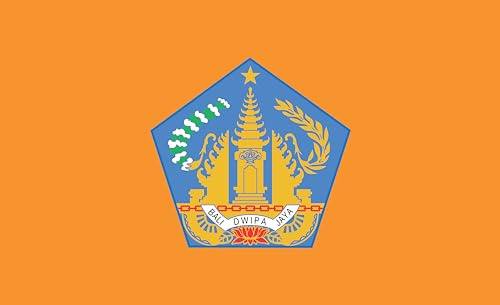 Bandera de Bali – Isla de Bali, Indonesia, pañuelo de bandera de barco ultra, 335 x 200 cm