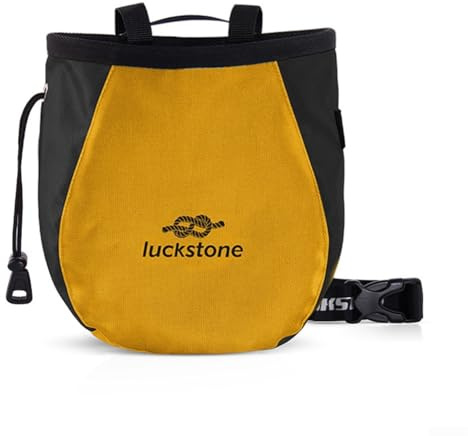 Borsa per gesso per arrampicata su roccia, secchio per gesso foderato in pile con cintura regolabile, capacità 120 g, accessorio per arrampicata all'aperto, per palestra e addestramento di animali