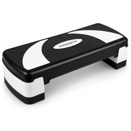 Step aeróbico antideslizante con altura ajustable – estructura resistente, uso doméstico y profesional – Plataforma fitness para cardio y tonificación