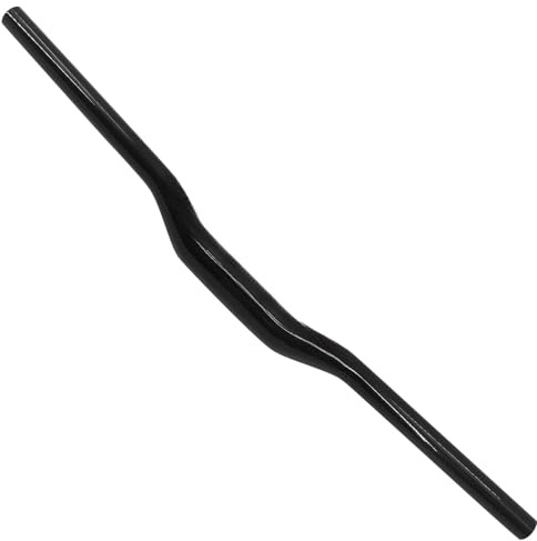 Motorcykel styrstag Styre Cykel Flat/Riser | 3K Gloss Full Carbon Mountain MTB Bike Styre XC DH Road Handle Bars 31,8 mm