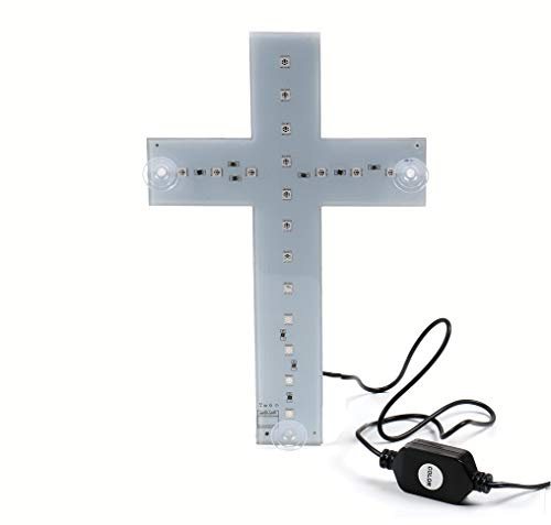 All Ride Kreuz Leuchte 24 Volt mit 18 LEDs Multi-Color für die LKW Fahrerkabine, Trucker Innenaustattung