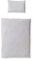 Ehrenkind® Bettwäsche-Set Renforcé | 100% Bio-Baumwolle | Standard 100 by Oeko-TEX | 100x135cm + 40x60cm Hellgrau | Bettwäsche 135x100