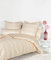 Janine Bettwäsche Interlock-Jersey Carmen S 155x220 cm + 80x80 cm Multicolor Fuchsia Minze