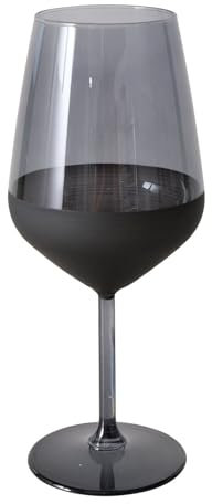 Seaside No.64 - Eleganti bicchieri serie Moluna nero opaco (bicchiere da vino)