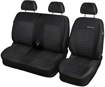 MOTOS Personalisierte sitzbezüge Auto für Citroen Jumper II ab 2006 Perfekt angepasste Autositzbezüge mit aktivem Airbag-System, dreilagigem Material und makelloser Oberfläche, die ideale Sitzauflage