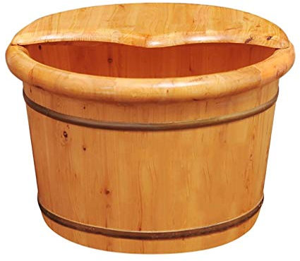 SBCGFY Foot Barrel,Massage Wood Bath Bucket,Handmade,footbaths Smooth Surface,Bathroom Accessories Present