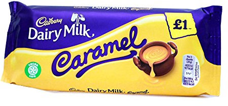 Cadbury Dairy Milk Caramel Chocolate Bar, 1.920 kg