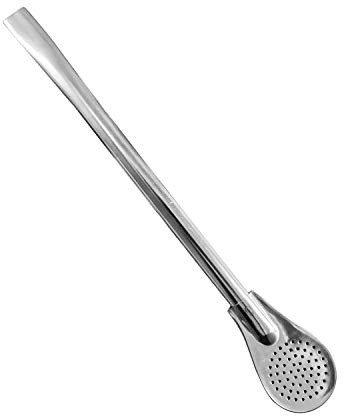 Mate Tea Straw | Yerba Mate Tea Bombilla | Easy to Clean | Smart Design | 19 cm Long