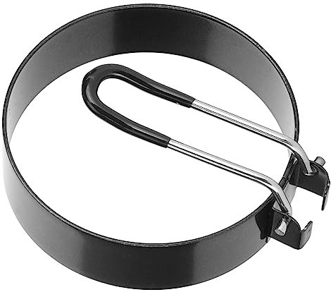 QANYEGN Anneaux D'ufs, Anneaux D'omelette En Acier Inoxydable, Moule à Omelette Antiadhésif, Pour le Petit Déjeuner, Omelette, Muffins, Hamburgers