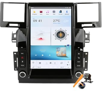 8gb+256gb,Android 13.0 Autoradio 2 Din Stereo con 4G WiFi DSP SWC Carplay per Range Rover Sport L320 2005-2009 GPS Navi 12.1 Pollici Tablet Lettore Multimediale FM BT Receiver