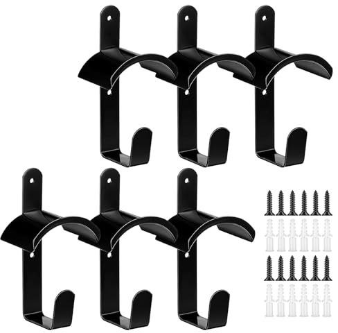 Lot De 6 Bridons Pour Cheval: Generisch Crochet Pour Bride, Avec Vis, Crochet Pour Bride De Cheval Pour La Maison, L'extérieur, La Cour, Le Parc, La Cour, Le Jardin, La Chambre à Coucher