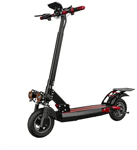 trotinette Electrique Adulte 50km App Intelligent Trottinette Électrique Adulte Kick Scooter Suspension Double à l'avant et à l'arrière (x9)