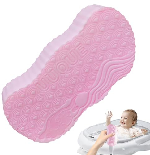 Babytvätt, babybad, dubbelsidig badsvampar för barn, babyparty borste | babybadtillbehör, mildare för barn
