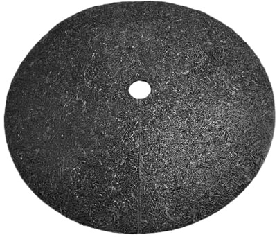 Anello per pacciamatura per alberi - Copertura riutilizzabile in tessuto non tessuto resistente, tappetino protettore per piante per paesaggistica esterna Giardinaggio Protezione del terreno Barriera