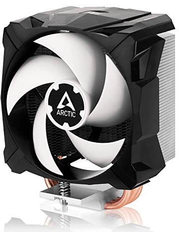ARCTIC Freezer i13 X - Kompakter Intel-CPU Kühler, 100 mm, 300-2000 RPM (PWM gesteuert), Hydrodynamische Gleitlager, voraufgetragene MX-2 Wärmeleitpaste, LGA1700 kompatibel - Schwarz