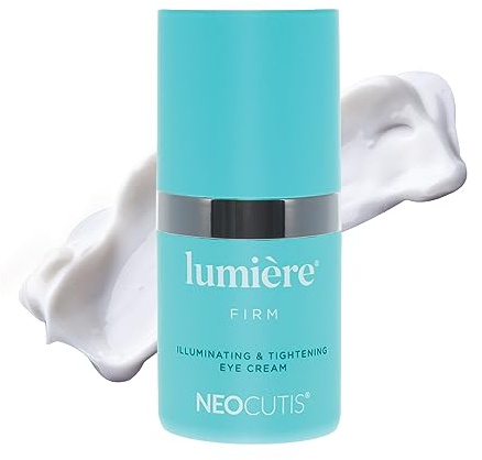 NEOCUTIS Lumiere Firm - Illuminating and Tightening, Anti-Aging Eye Cream - Brighten, Hydrate, and Soothe - for Dark Circles, Puffiness, and Wrinkle Prevention - Travel-Friendly - 15 ml / 0.5 fl oz