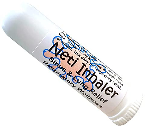 Urban ReLeaf NETI Salt Air Relief INHALER! Fast Relief. Soothing Sinus & Lung, Himalayan Salt & Botanicals! Respiratory Wellness. Healing Aromatherapy. Energizing! 100% Natural, Vegan, Made in the USA