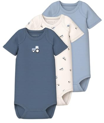 NAME IT Nbmbody da uomo 3P Ss Jet Stream Tractor Noos (confezione da 3), Jet Stream, numeric_80