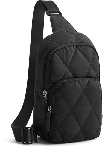 G4Free Schultertaschen für Damen, Lässige gsteppte Umhängetasche, Leichte Gürteltasche für den Alltag, Reisen und Arbeit