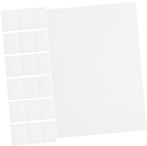 LALAFINA 20stücke Selbstklebende Laminierfolien Klare Foto-laminierblätter Glänzende Schutzfolien Für Dokumente Und Fotos Für Zuhause Und Büro Wasserfest Und Einfach Anzuwenden