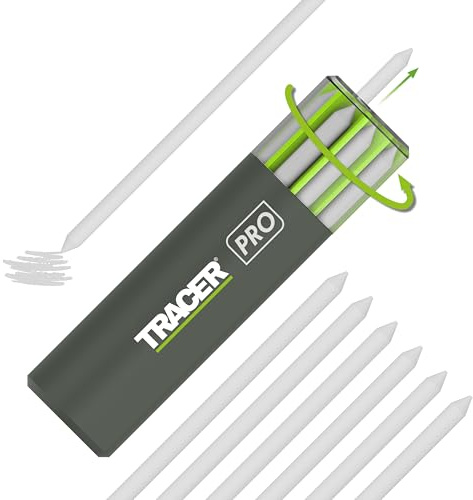 Tracer Lot de 6 mines de rechange en stéatite 5,2 mm pour une utilisation avec le crayon Tough Pencil