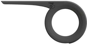 PARACARTER CATENA HERRMANS PER MOTORE SHIMANO E BAFANG 38 DTS DIAM 125 mm NERO OPACO - VEDI FISSAGGIO REF 224361