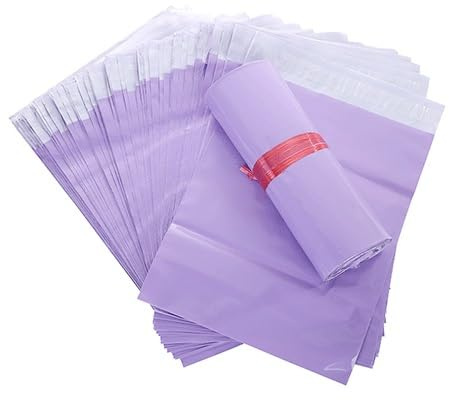 BPABDEITR Självhäftande Postpåsar | 100 st självhäftande postpåsar i flera storlekar(17x30cm)
