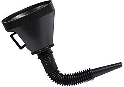 Jatour Entonnoir en plastique multifonction pour , entonnoir à huile, avec buse d'extension flexible, pour voitures et motos, huile moteur, liquide, , kérosène et