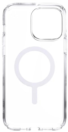 Speck iPhone 13 Pro Max Presidio Perfect Clear + MS Clear/Clear Presidio Perfect-Clear, Cover, Apple, iPhone 13 Pro Max, 17, 141750-5085, Transparent