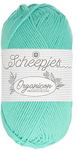 Scheepjes - Scheepjes 215 Hell Ozean Organicon Garn - 5x50g