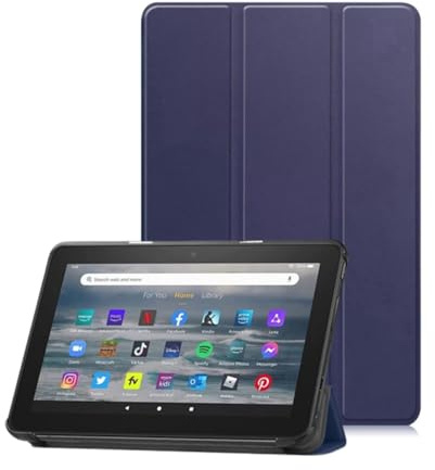 Stianiiie Hülle für Amazon Fire 7 (7. / 9. Generation, / 2017/2019 Release) 7 Premium PU Leder Schutzhülle Amazon Fire 7 Abdeckung