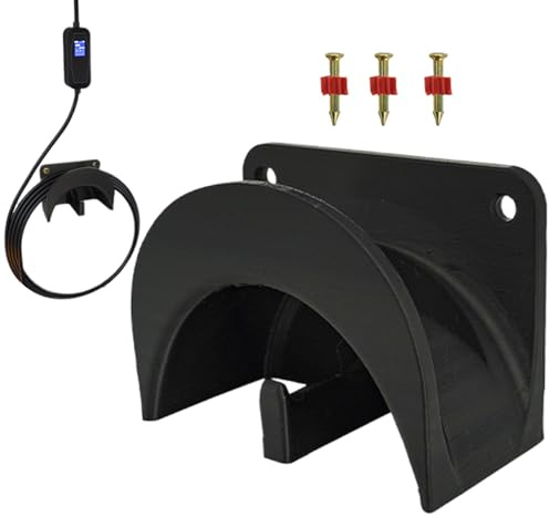 Garage Hooks - Wall Mount, Moisture-Resistant Garage Hangers for Wall, Home Gym Storage Rack | Home Theater Accessories for Electric Vehicle Car Mobile Garden Patio