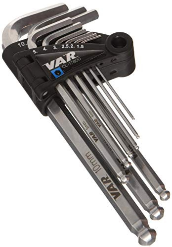 VAR Llaves Hexagonales Pro. - 1.5, 2, 2.5, 3, 4, 5, 6, 8, 10