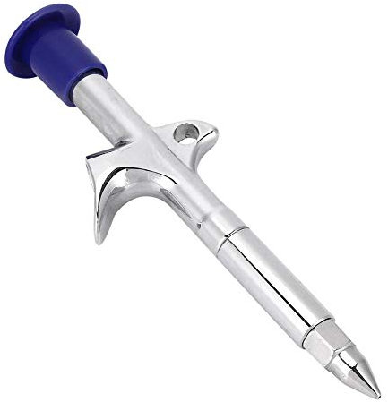 Keenso Fahrrad Fettpresse Werkzeug, Mountainbike Rennrad 0,9mm Schmierfette Fettpresse Lager Hub Fettpresse Injektor Schmieröl Spritze Fahrradreparaturwerkzeuge