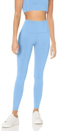 Amazon Essentials Leggings Lunghi Sportivi Modellanti per Allenamento a Vita Alta (Disponibili in Taglie Forti) Donna, Blu di Francia, S