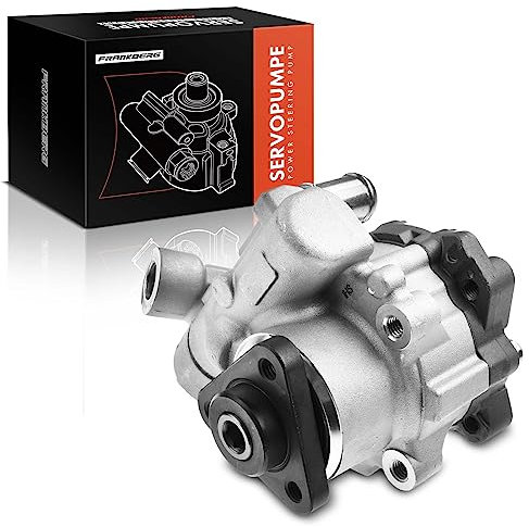 Frankberg Bomba Hidráulica de Dirección Asistida Compatible con 5er E60 520 525 530 2001-2005 5er Touring E61 525 2004-2005 Gasolina Sustituir# 32414036427