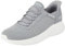 Skechers Bobs Squad Chaos Daily Hype, Sin Cordones Hombre, Tejido Gris, 42 EU