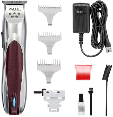 Wahl 5 Star A•LignTrimmer, Cord/Cordless Lithium Ion Trimmer, Professional Hair Trimmers, Detailing and Outlining, Lightweight, Ergonomic, Zero-Gap Adjustable, Compact T-Blades, Barbers Supplies