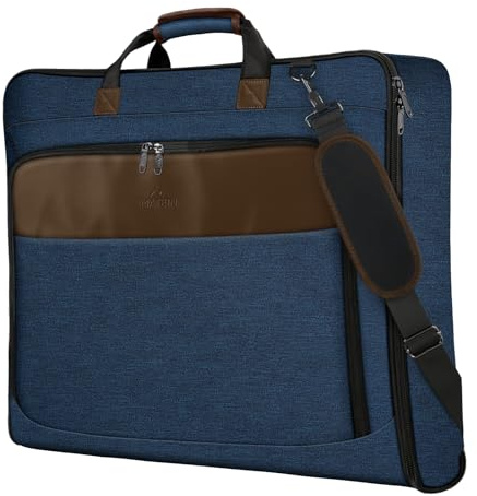 MATEIN Suit Carrier for Men, Travel Garment Bags with Strap for Business