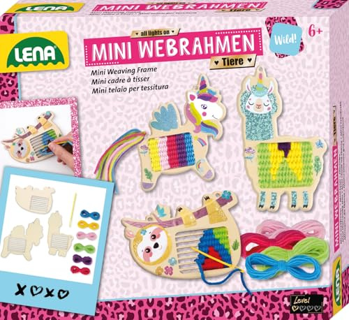 LENA - Mini Frame for Animal Cards, Folding Box, 42723